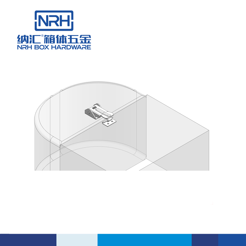 带保险可调节搭扣锁扣5623-65-FE-ZL