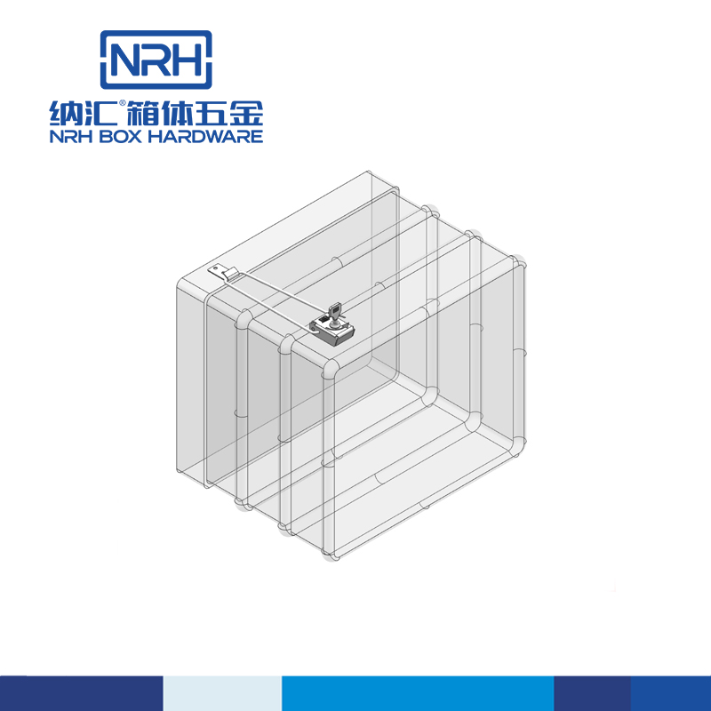 密封箱机械设备锁扣方型搭扣5880-210K-S04-ZG