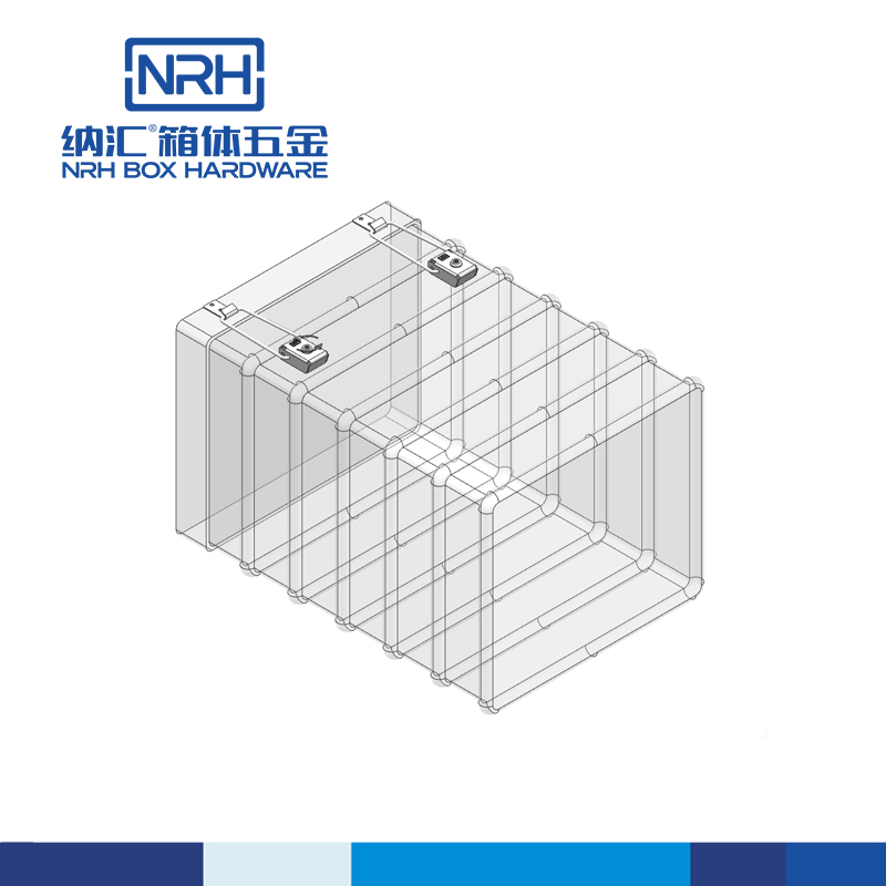 密封箱机械设备锁扣方型搭扣5880-150K-S04-ZG